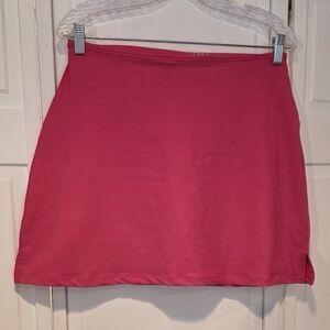 HOT PINK GOLF SKORTSage Vibrant Pink Mini Skirt